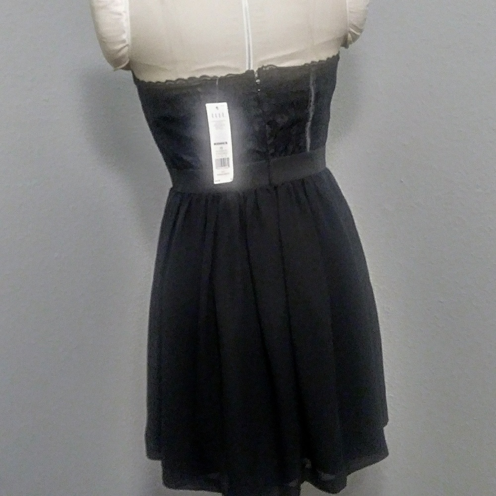 👗 👗 Elle Black cocktail party dress - Picture 3 of 7
